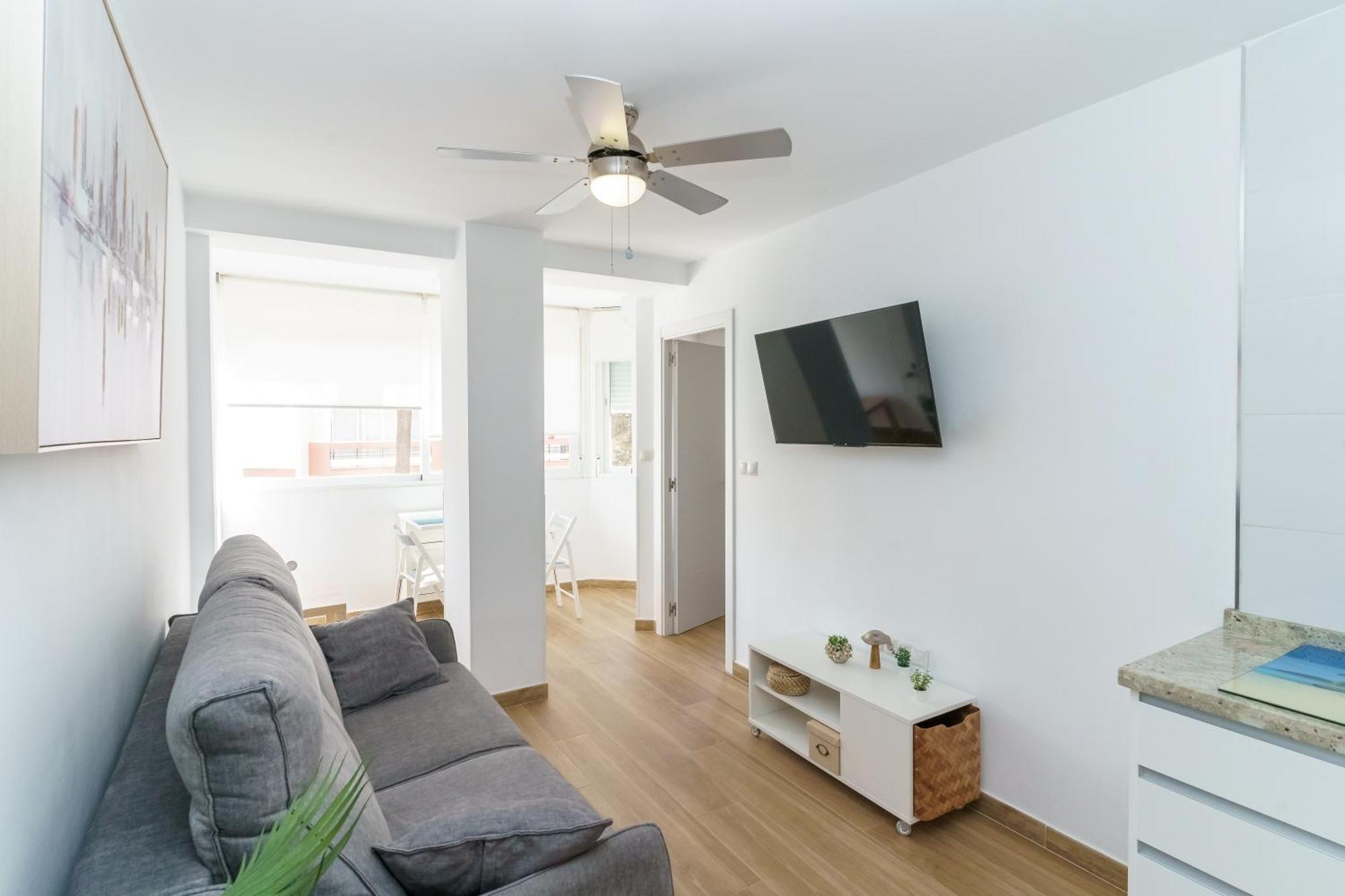 1 Hab, Confort 4 Plazas A 180M Playa, Plazamarcentro 2 Torre Del Mar Eksteriør billede